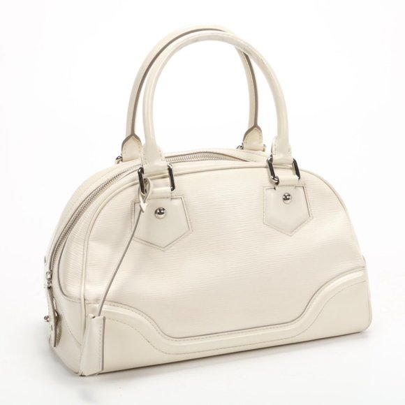 Louis Vuitton Epi Bowling Montaigne PM Ivoire - Picture 1 of 12